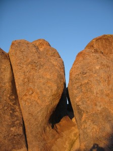 City of Rocks is about a 2 hour drive to the south and west from T or C.