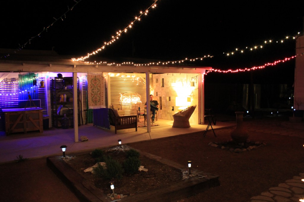 Starry Night Retreat Courtyard